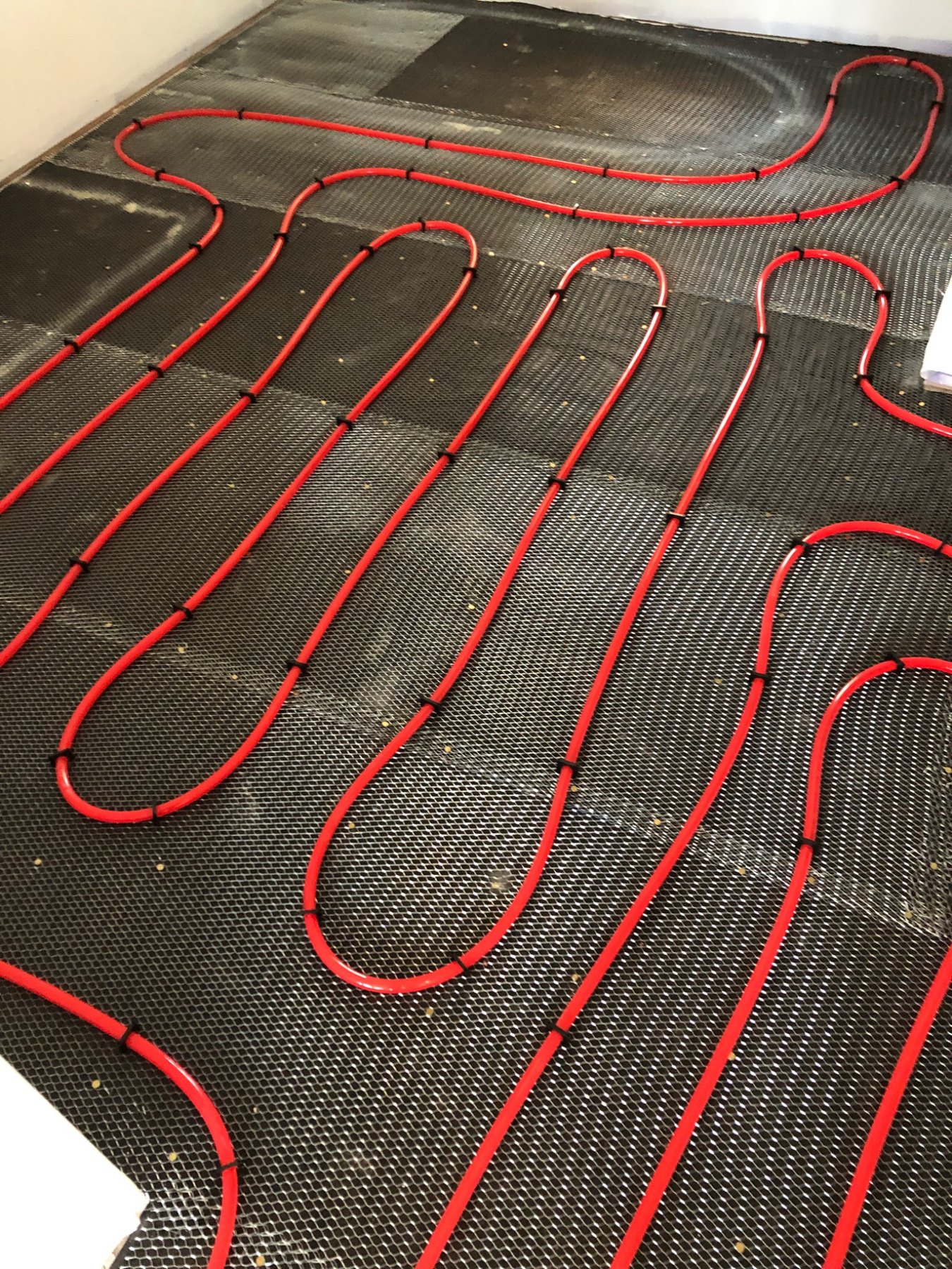 Radiant floor tubing